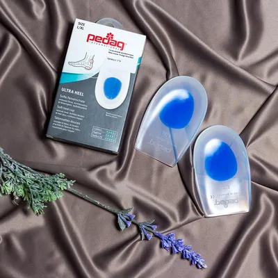 Підп'яточник Pedag Ultra Heel 174 гелевий, з бортами, розмір L/XL