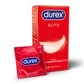Презервативи латексні Durex Elite особливо тонкі, 12 штук
