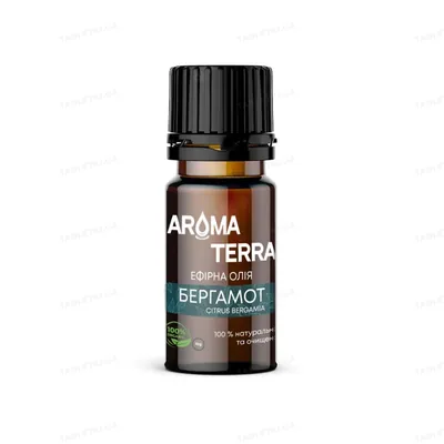 Ефірна олія Aroma Terra Бергамоту, 10 мл