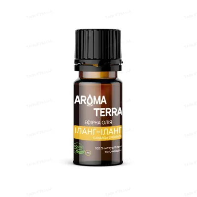 Ефірна олія Aroma Terra Іланг-іланга, 10 мл