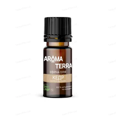 Ефірна олія Aroma Terra Кедру, 10 мл