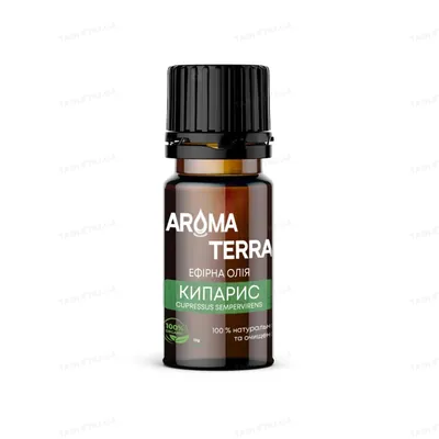 Ефірна олія Aroma Terra Кипарису, 10 мл