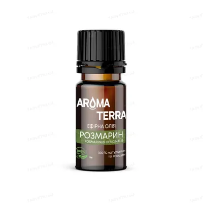 Ефірна олія Aroma Terra Розмарину, 10 мл