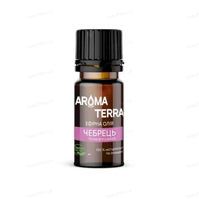 Ефірна олія Aroma Terra Чебрецю, 10 мл