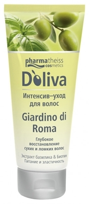 Бальзам для волос Doliva Giardino di Roma Интенсив-уход для сухих и ломких волос, 100 мл