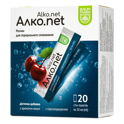 Алконет Baum Pharm раствор по 10 мл №20 в стиках