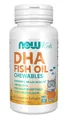 Докозагексаєнова кислота для дітей NOW DHA Kids Fish Oil жувальні капсули №60