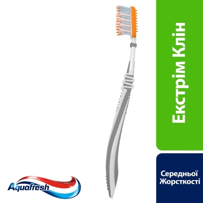 Зубна щітка Aquafresh Extreme Clean Medium 1+1
