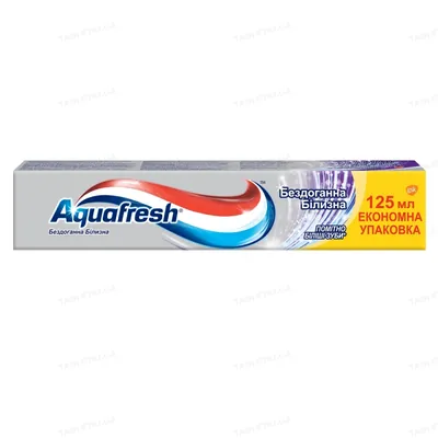 Зубна паста Aquafresh Бездоганна білизна, 100 мл