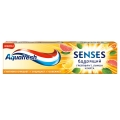 Зубная паста Aquafresh Senses Бодрящий грейпфрут, лимон и мята, 75 мл