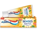 Зубная паста Aquafresh Senses Бодрящий грейпфрут, лимон и мята, 75 мл