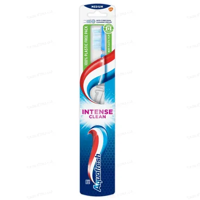 Зубна щітка Aquafresh Intense Clean середня, 1 штука