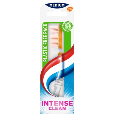 Зубная щетка Aquafresh Intense Clean средняя, 1 штука
