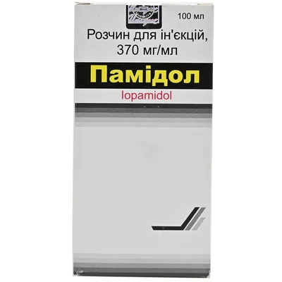 Памідол розчин д/ін. 370 мг/мл по 100 мл №1 у флак.