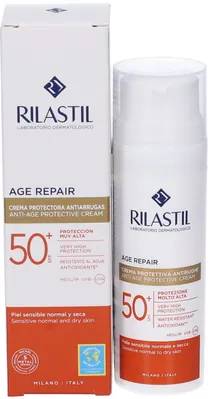 Крем для обличчя сонцезахисний Rilastil SPF50+ антивіковий, 50 мл