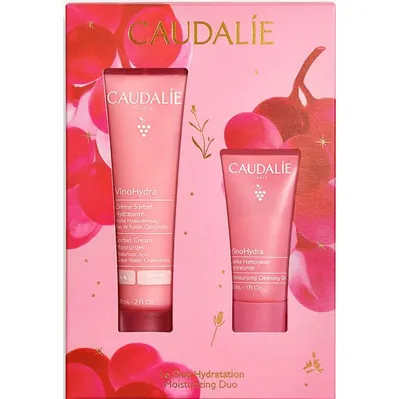 Набір Caudalie Vinohydra Sorbet Cream (Крем-сорбет зволожуючий 60 мл + Гель зволожуючий для вмивання 30 мл)