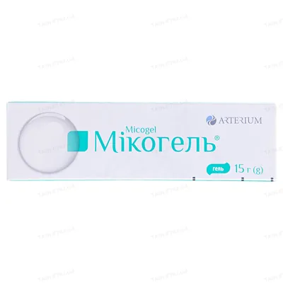 Мікогель гель 20 мг/г по 15 г у тубах