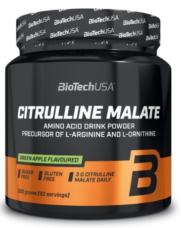 Цитруллин малат Biotech Citrulline Malate green apple, 300 г