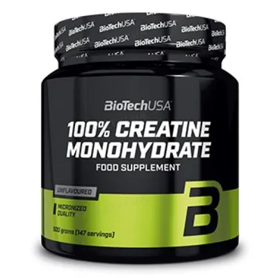 Креатин Biotech 100% Creatine Monohydrate без смаку, банка 300 г