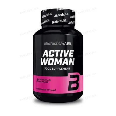 Мультивітаміни для жінок Biotech Active Women, 60 таблеток