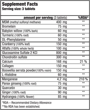 Хондропротектор Biotech Arthro Guard, 120 таблеток