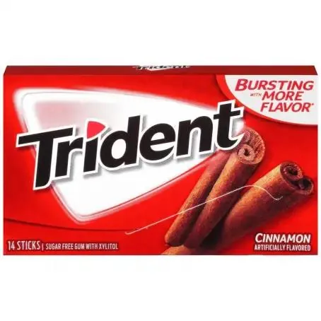 Жувальна гумка Trident кориця, 14 штук