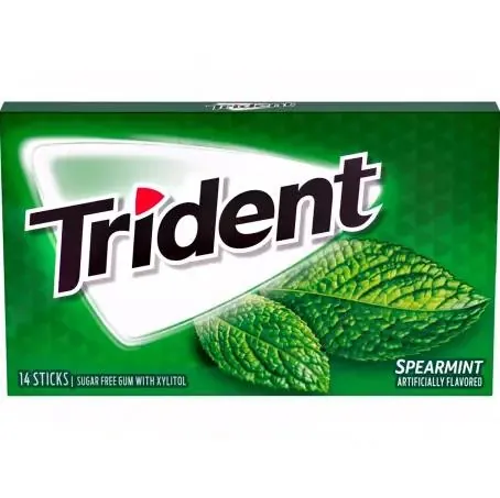 Жувальна гумка Trident м'ята перцева, 14 штук