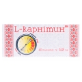 L-карнітин таблетки по 250 мг №40