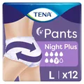 Підгузки-трусики для дорослих Tena Pants Plus Night L (Large), 12 штук
