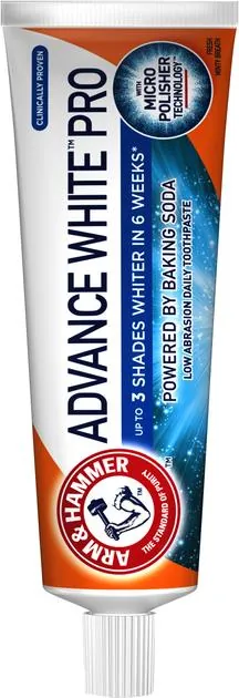Зубна паста Arm & Hammer Advance White Pro відбілююча з харчовою содою, 75 мл