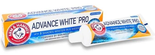 Зубна паста Arm & Hammer Advance White Pro відбілююча з харчовою содою, 75 мл