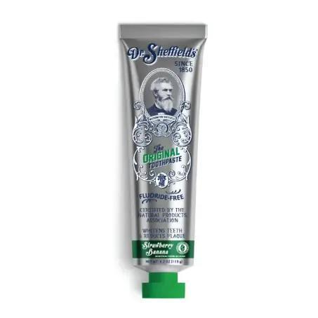 Зубная паста Dr. Sheffields Kids детская со вкусом клубники и банана, 119 г