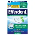 Таблетки Efferdent Fresh & Clean для очистки зубних протезів, 126 шт