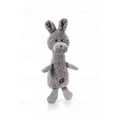 Іграшка для собак Petstages Scruffles Bunny pt69591 Зайчик маленька, сіра