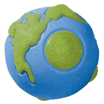 Іграшка для собак Planet Dog Orbee Ball pd68668 м'яч середній, сіро-зелена