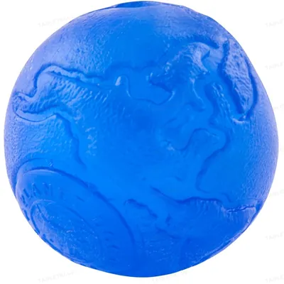 Іграшка для собак Planet Dog Orbee Ball pd68677 м'яч середній, синя