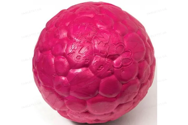 Іграшка для собак West Paw Boz Small Air Currant м'яч, мала 6 см, бордова