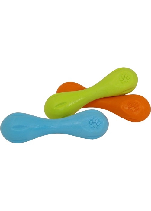 Игрушка для собак West Paw Hurley Small Tangerine кость, малая 15 см, оранжевая