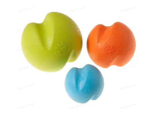 Іграшка для собак West Paw Jive Small Green м'яч, середня 6 см, зелена