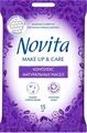 Серветки вологі Novita Make up Delicate для зняття макіяжу Комплекс натуральних масел, 15 шт