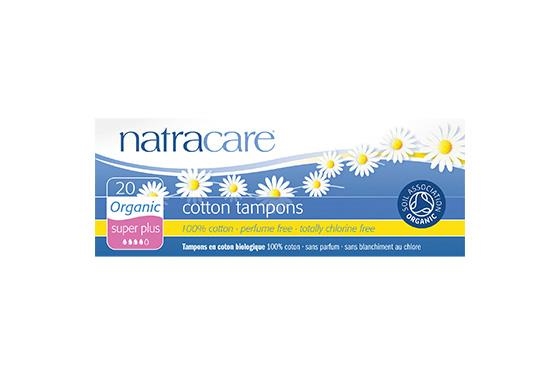 Тампоны Natracare 2002 Super Plus органические, 20 штук
