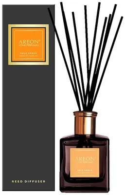 Аромадифузор Areon Home Perfumes Premium Золотий бурштин, 150 мл