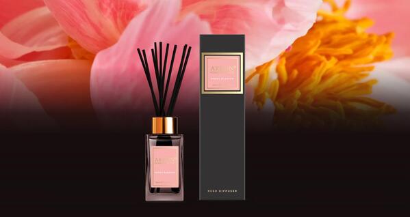 Аромадиффузор Areon Home Perfumes Premium Цветение пиона, 85 мл