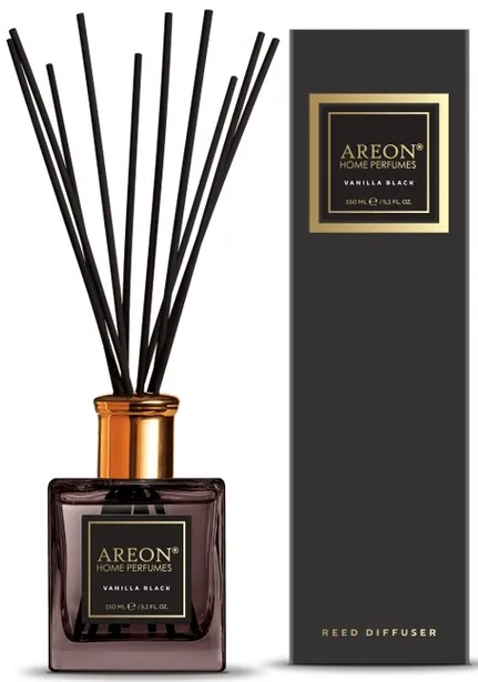 Аромадифузор Areon Home Perfumes Premium Чорна ваніль, 150 мл