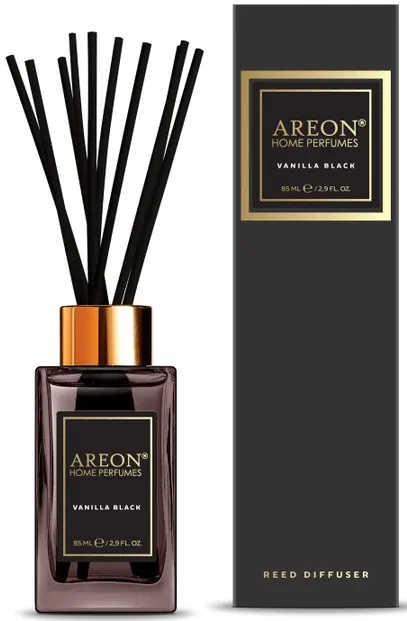 Аромадифузор Areon Home Perfumes Premium Чорна ваніль, 85 мл