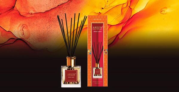 Аромадиффузор Areon Home Perfumes Mosaic Сладкое золото, 150 мл