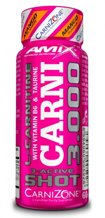Жироспалювач Amix Nutrition CarniShot 3000 Mango, 60 мл 1/20