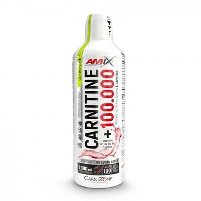 Жиросжигатель Amix Nutrition Carnitine 100.000 mg CarniZone Lemon-Lime, 1000 мл