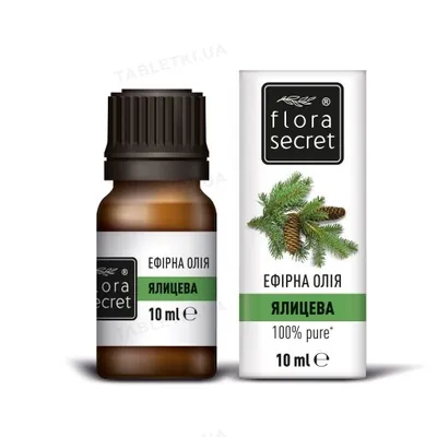 Олія ефірна Flora Secret з ялицева, 10 мл