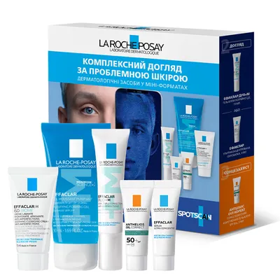 Набір La Roche-Posay Effaclar 2024 Комплексний догляд за